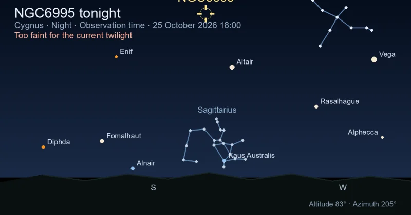 NGC6995 tonight