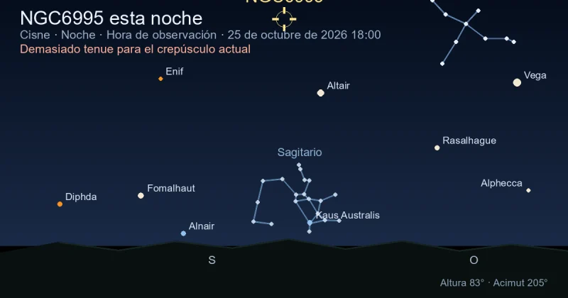 NGC6995 esta noche