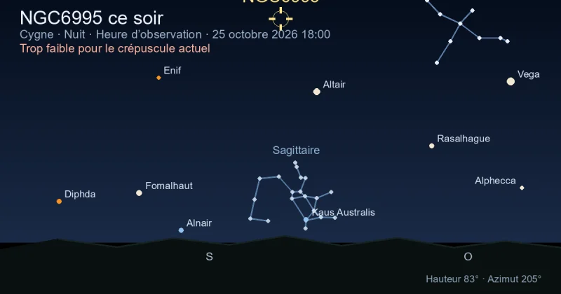 NGC6995 ce soir