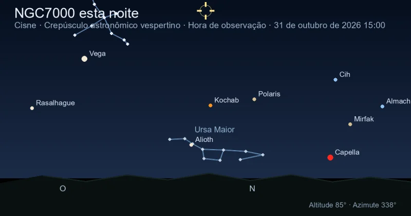 NGC7000 esta noite