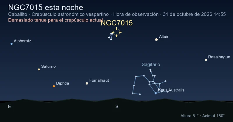 NGC7015 esta noche