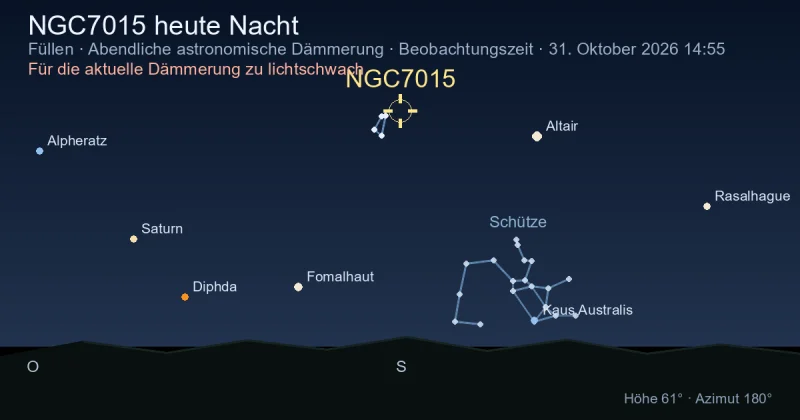 NGC7015 heute Nacht