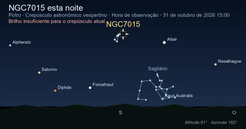 NGC7015 esta noite