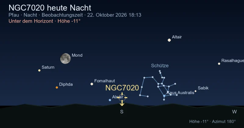 NGC7020 heute Nacht