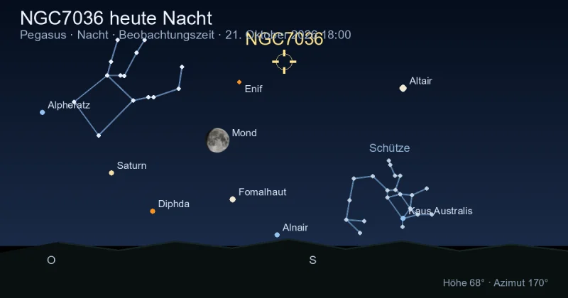 NGC7036 heute Nacht