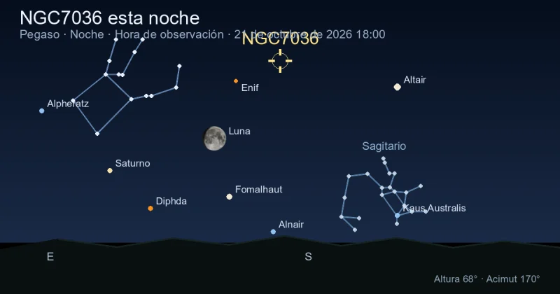 NGC7036 esta noche