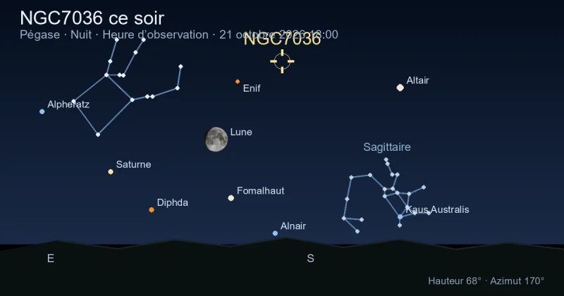 NGC7036 ce soir