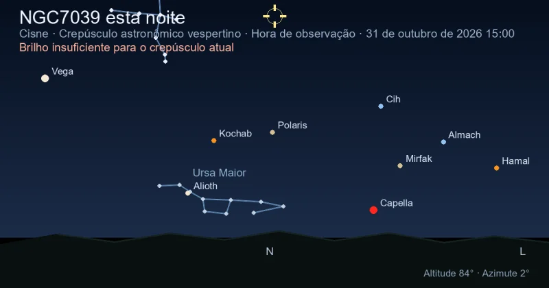 NGC7039 esta noite