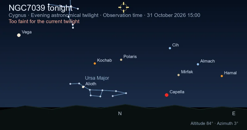 NGC7039 tonight