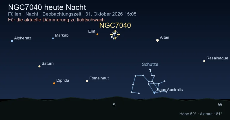 NGC7040 heute Nacht