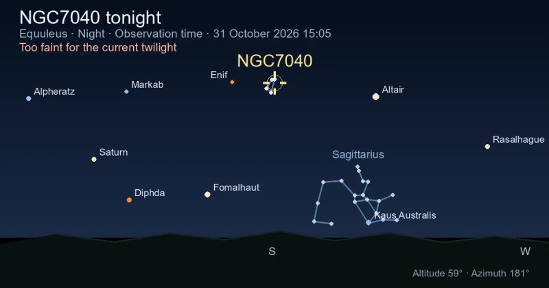 NGC7040 tonight