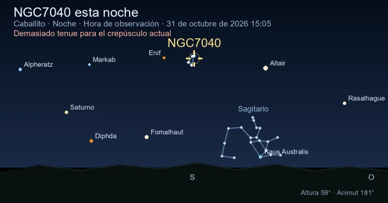 NGC7040 esta noche