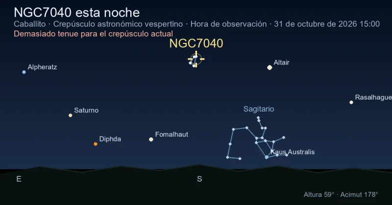 NGC7040 esta noche