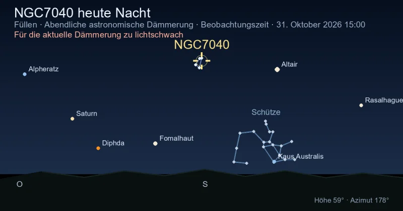 NGC7040 heute Nacht
