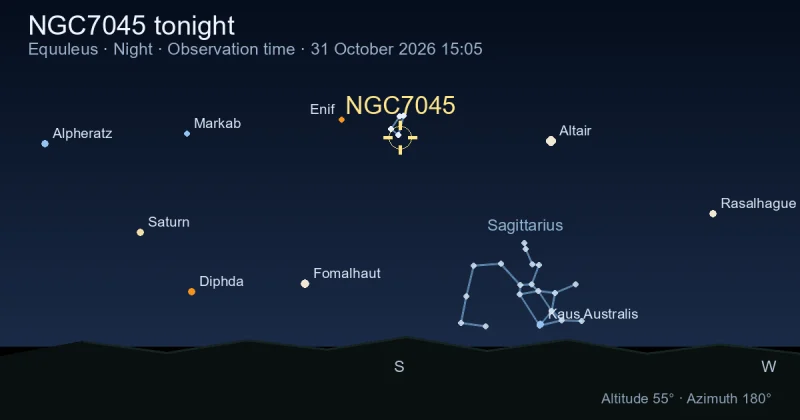 NGC7045 tonight