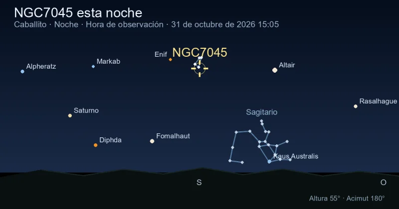 NGC7045 esta noche