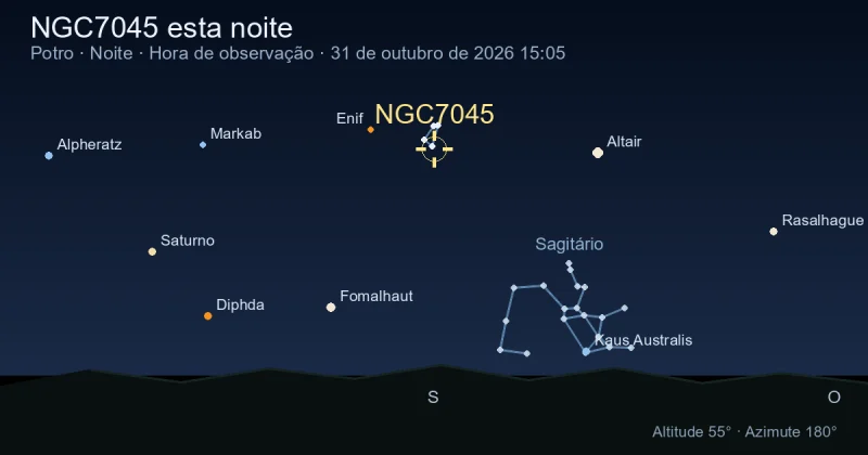 NGC7045 esta noite