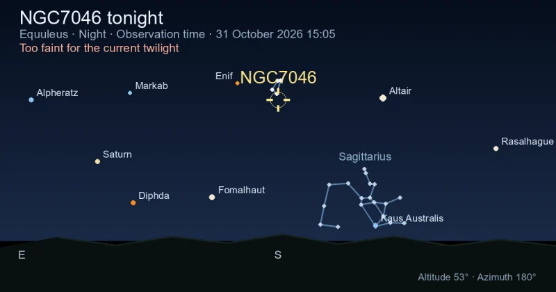 NGC7046 tonight