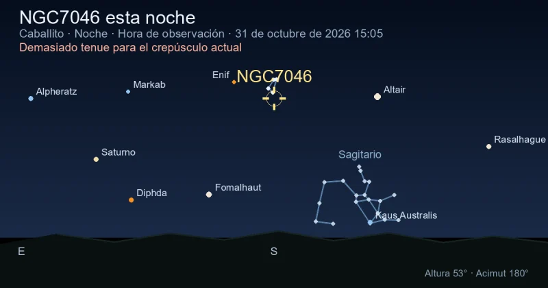 NGC7046 esta noche