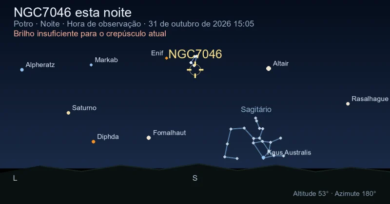 NGC7046 esta noite