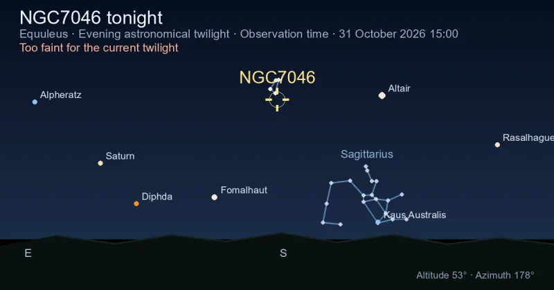 NGC7046 tonight