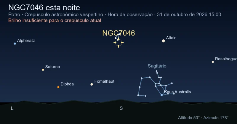 NGC7046 esta noite