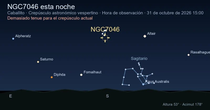 NGC7046 esta noche