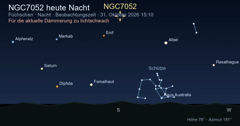 NGC7052 heute Nacht