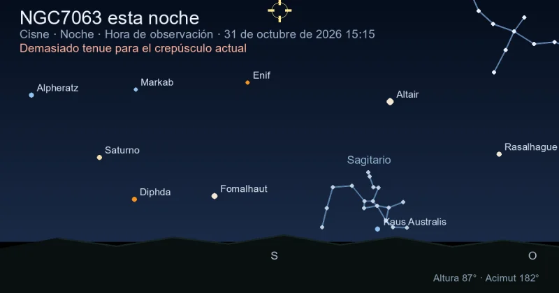NGC7063 esta noche