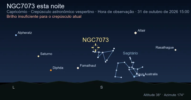 NGC7073 esta noite