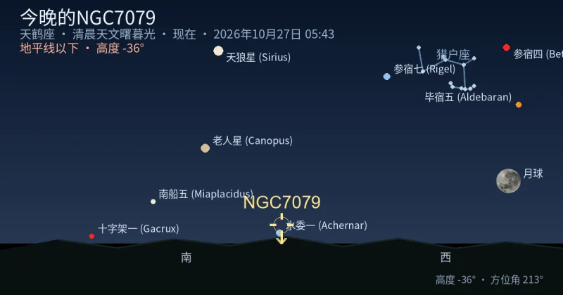 今晚的NGC7079