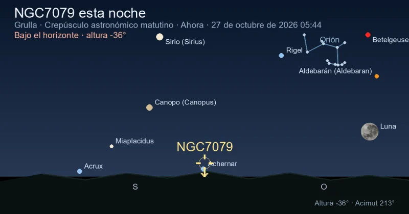 NGC7079 esta noche