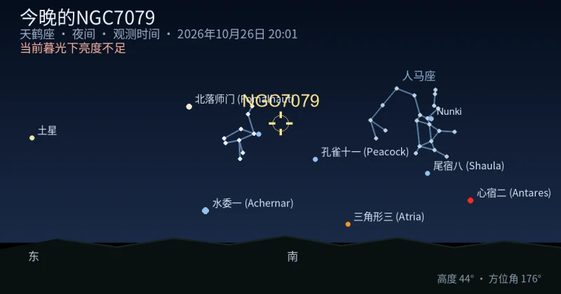 今晚的NGC7079
