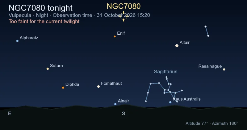 NGC7080 tonight