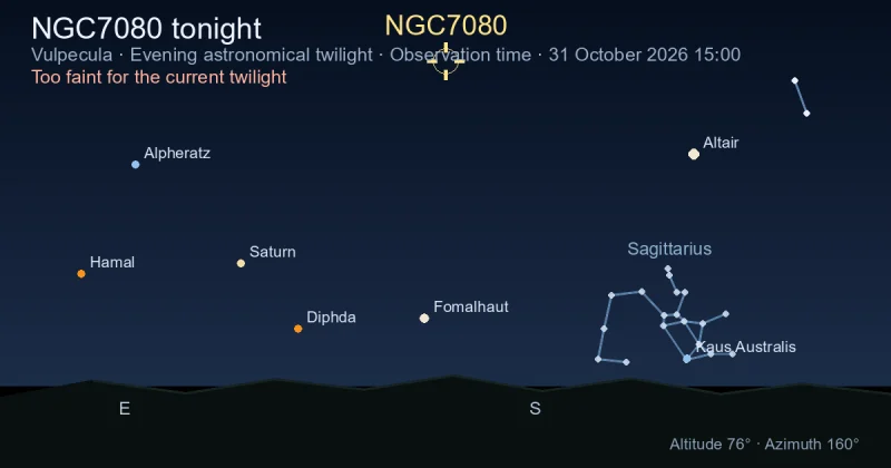 NGC7080 tonight