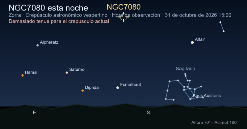 NGC7080 esta noche