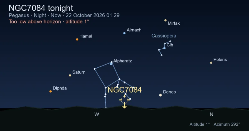NGC7084 tonight