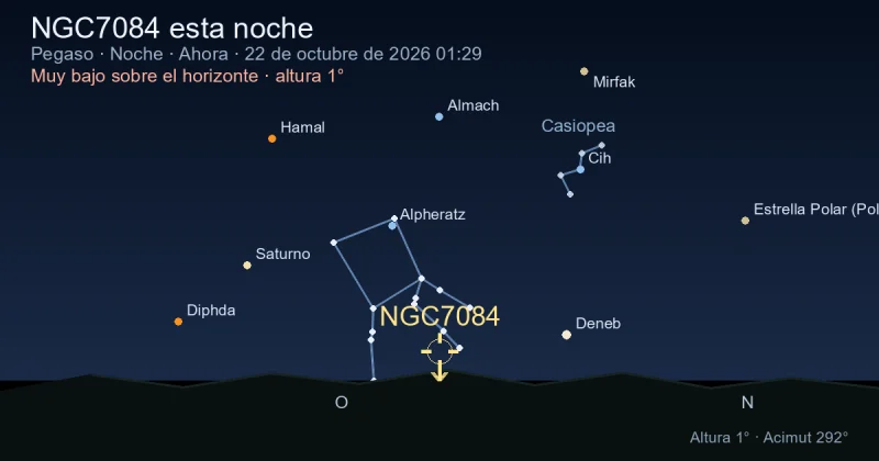 NGC7084 esta noche