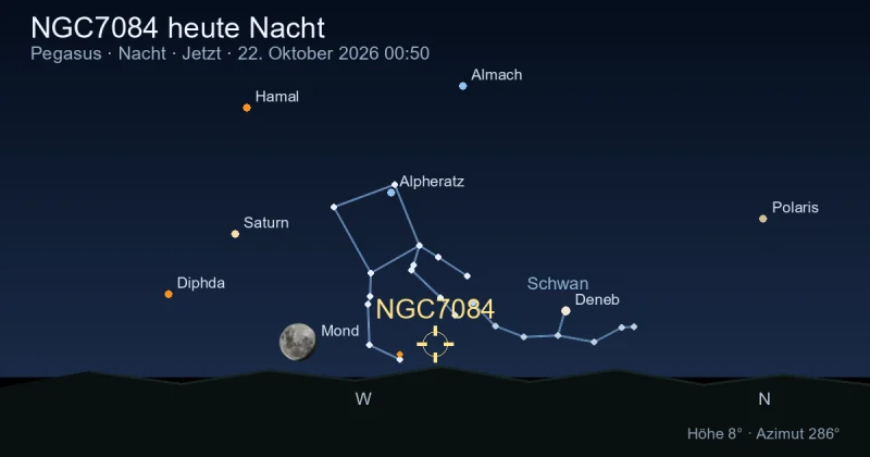 NGC7084 heute Nacht