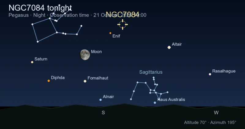 NGC7084 tonight