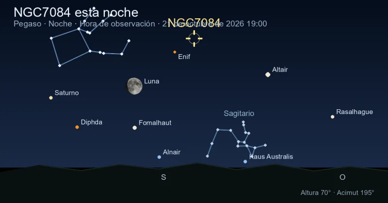NGC7084 esta noche