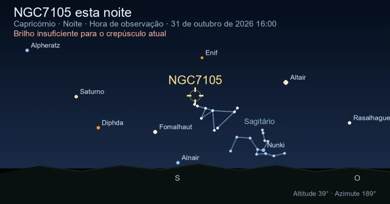 NGC7105 esta noite