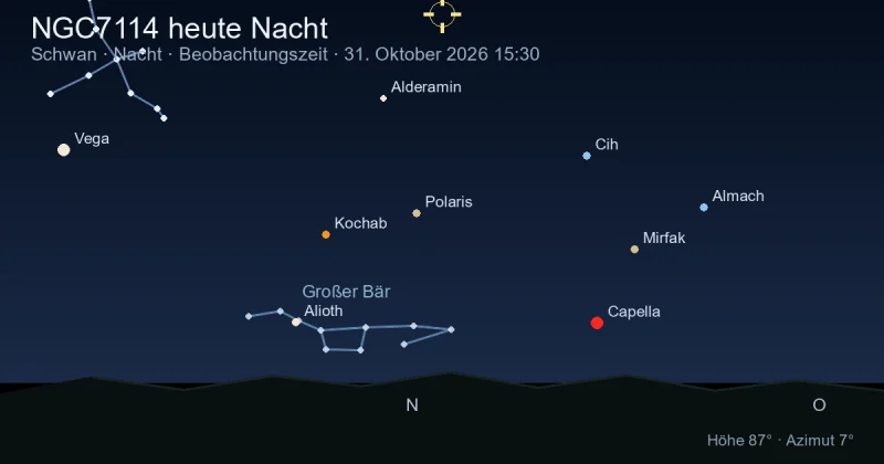 NGC7114 heute Nacht