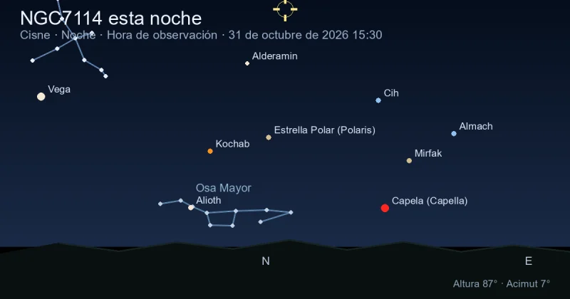 NGC7114 esta noche