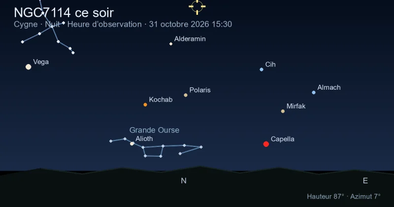NGC7114 ce soir