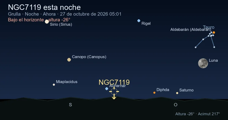 NGC7119 esta noche