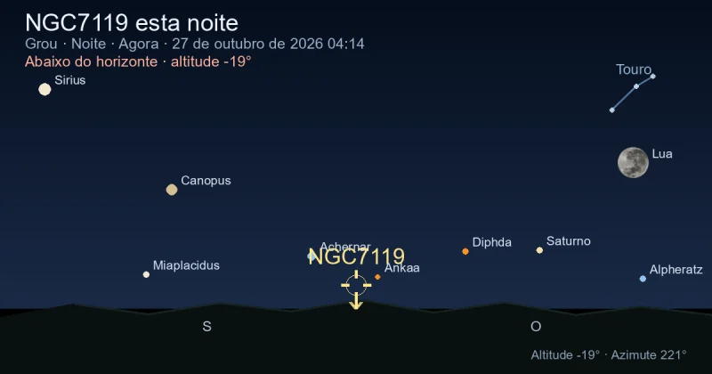 NGC7119 esta noite