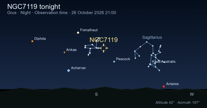 NGC7119 tonight