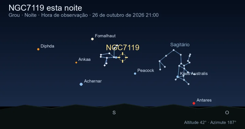 NGC7119 esta noite