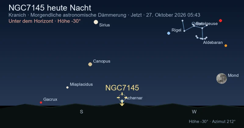 NGC7145 heute Nacht